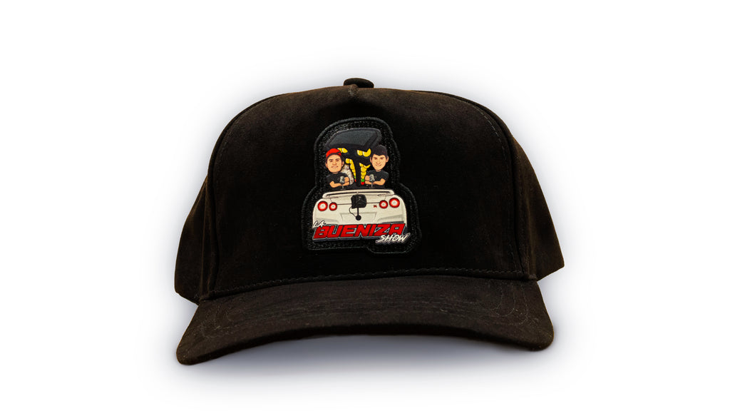 GORRA LA BUENIZA SHOW GAMUZA NEGRO