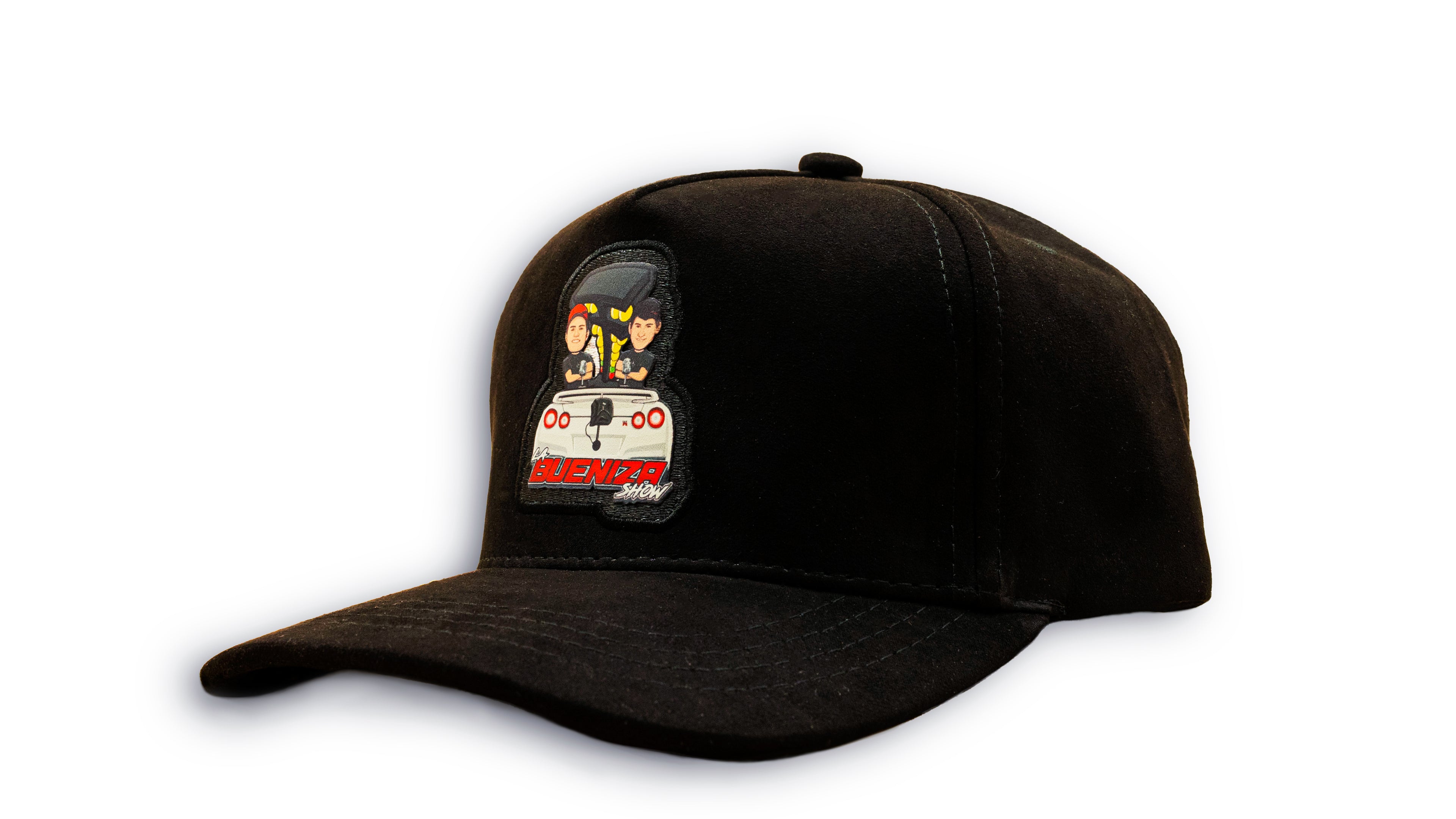 GORRA LA BUENIZA SHOW GAMUZA NEGRO