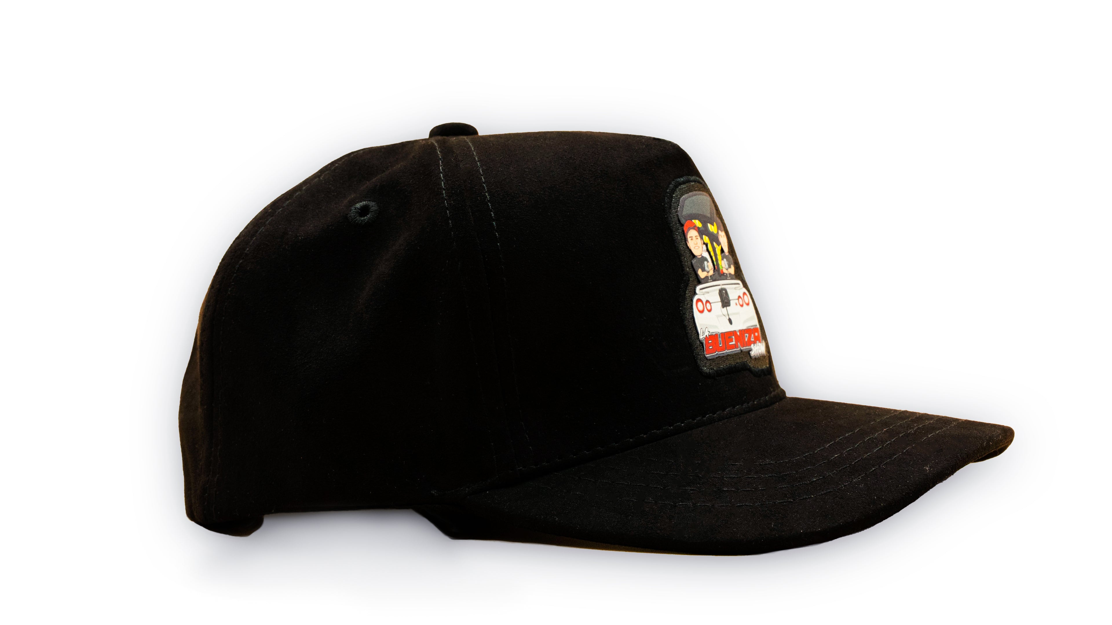 GORRA LA BUENIZA SHOW GAMUZA NEGRO
