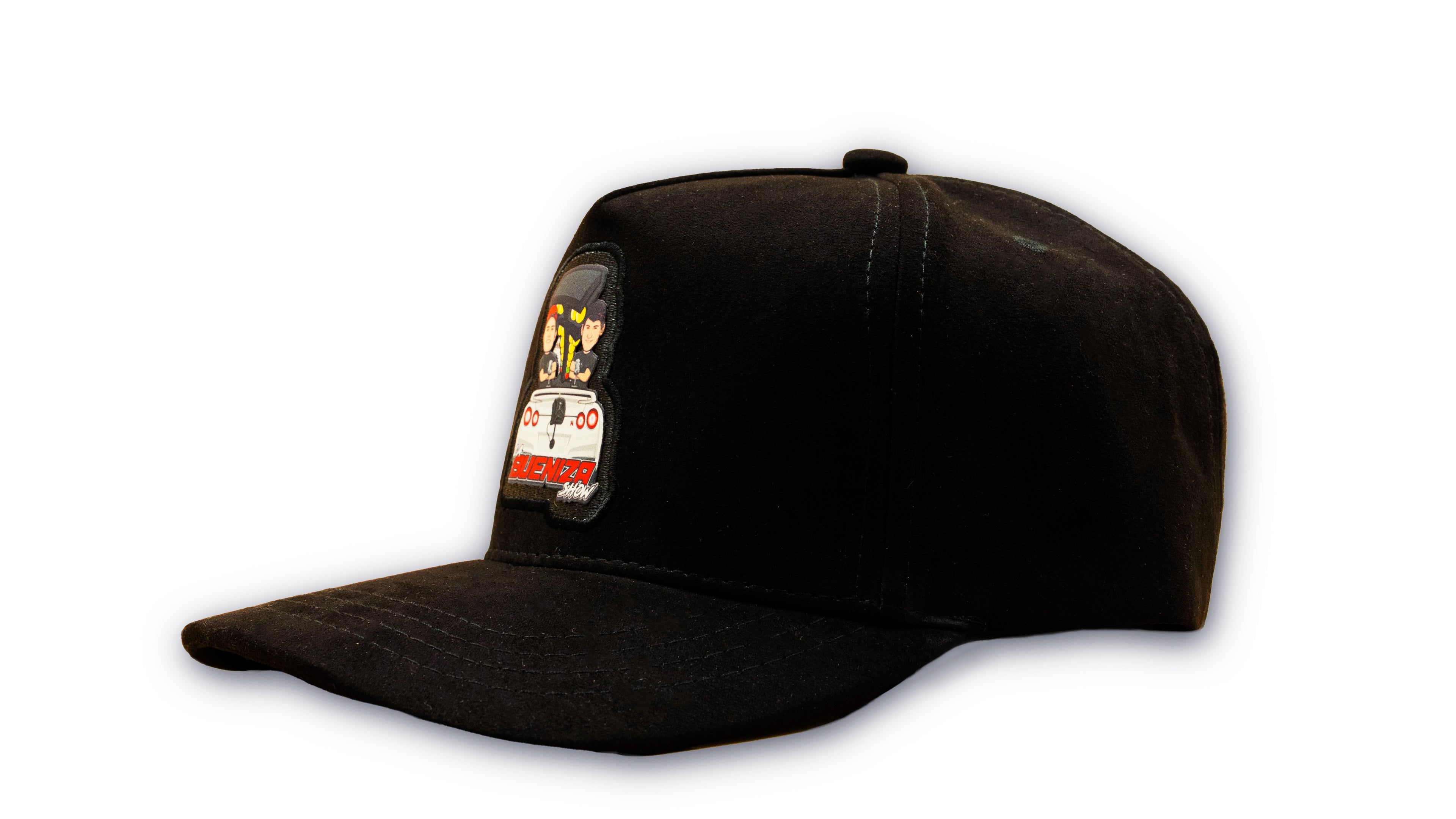 GORRA LA BUENIZA SHOW GAMUZA NEGRO