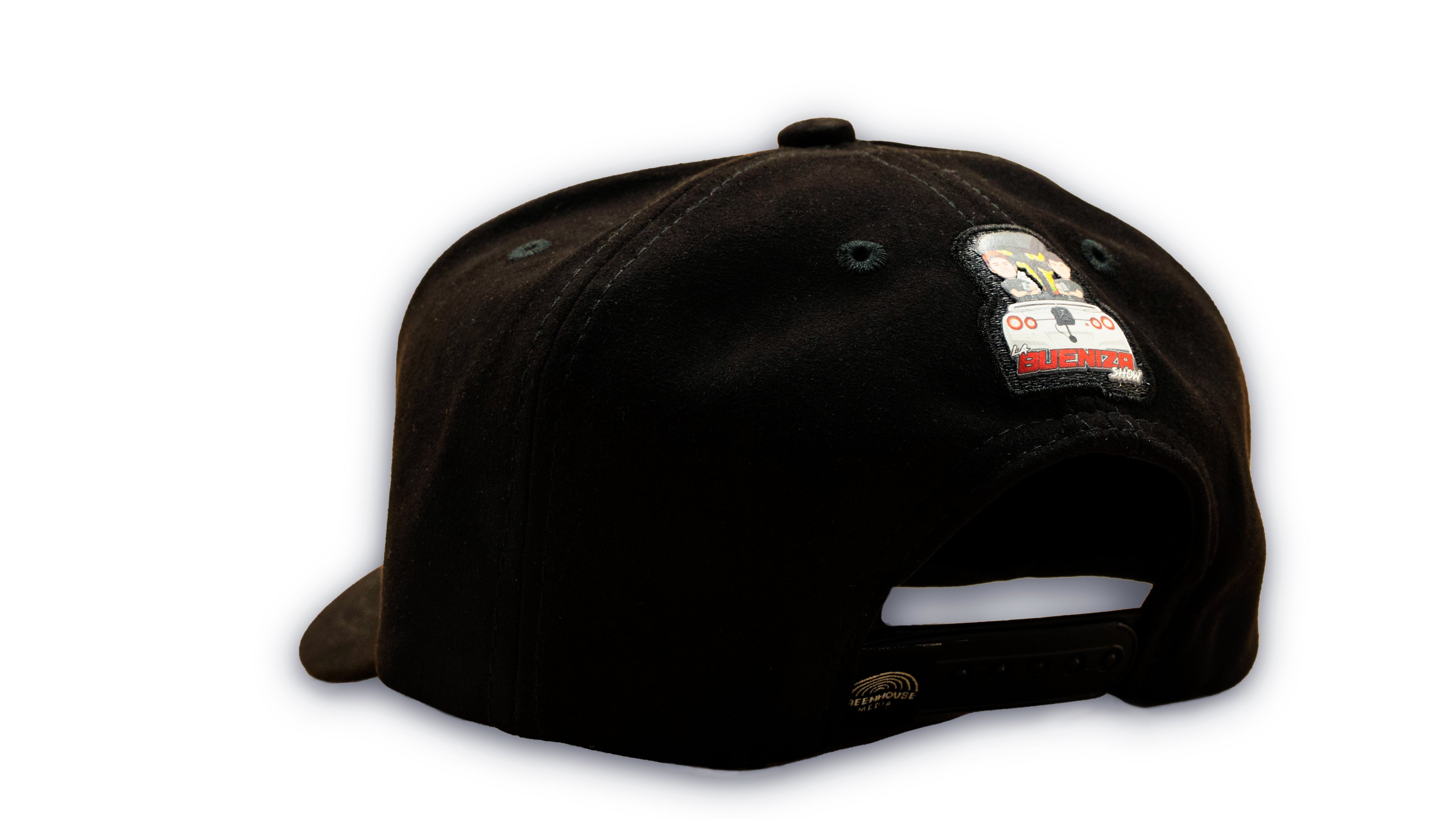 GORRA LA BUENIZA SHOW GAMUZA NEGRO