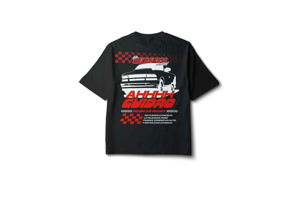 PLAYERA LA CHUCKY LA BUENIZA SHOW NEGRA