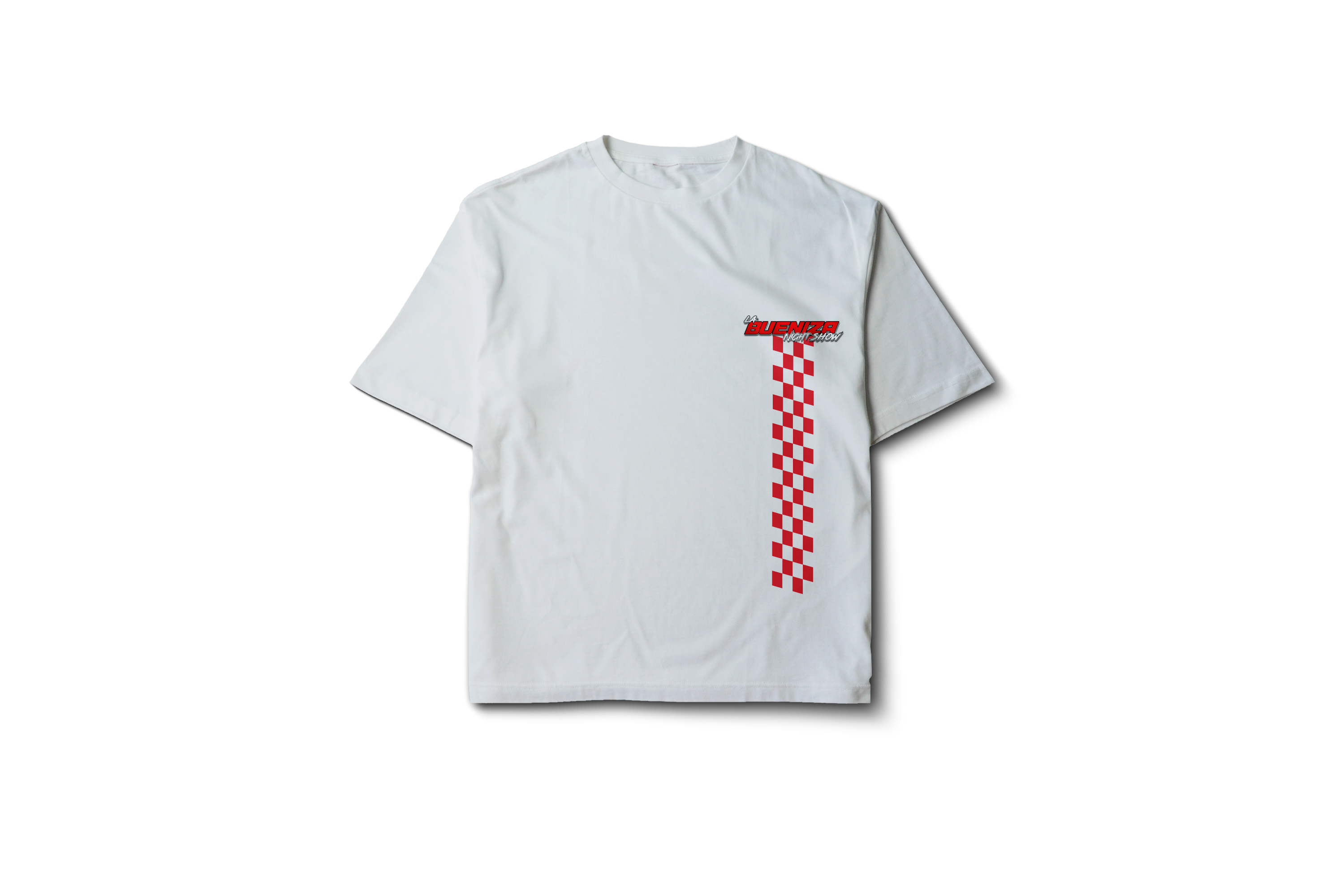 PLAYERA AHH CUIDAO LA BUENIZA SHOW BLANCA