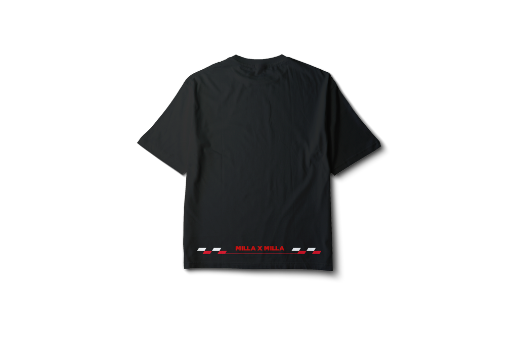 PLAYERA SPEED MILLA X MILLA NEGRA